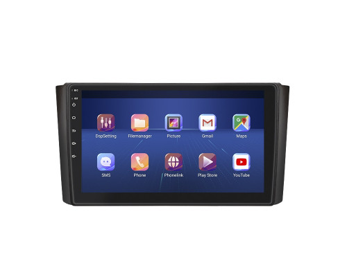Штатная магнитола Lesko для SsangYong Rexton II 2006-2012 экран 9" 4/32Gb 4G Wi-Fi GPS Top