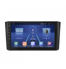 Штатная магнитола Lesko для SsangYong Rexton II 2006-2012 экран 9" 4/64Gb 4G Wi-Fi GPS Top