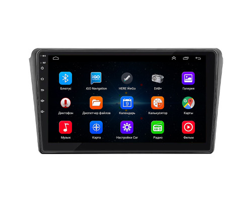 Штатная магнитола Lesko для Toyota Avensis II 2003-2006 экран 9" 1/16Gb Wi-Fi GPS Base