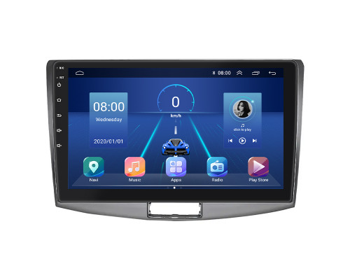 Штатная магнитола Lesko для Volkswagen Passat B6 2005-2010 экран 10" 2/32Gb 4G Wi-Fi GPS Top