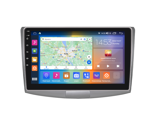 Штатная магнитола Lesko для Volkswagen Passat B7 2011-2015 экран 10" 2/32Gb CarPlay 4G Wi-Fi GPS Prime