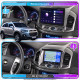 Штатная магнитола Lesko для Chevrolet Captiva I Рестайлинг 3 2015-2018 экран 10" 2/32Gb Wi-Fi GPS Base