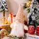 Новогодняя игрушка Рождественский Гном светящийся А9-9 30*10 Beige