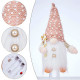 Новогодняя игрушка Рождественский Гном светящийся А9-9 30*10 Beige