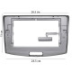 Переходная рамка Volkswagen Passat (B6, B7) 2005-2014 CC 2012-2018 (3409) 10"