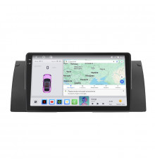Штатная магнитола Lesko для BMW 5 серии IV (E39) Рестайлинг 2000-2004 экран 9" 4/64 QLED CarPlay 4G Wi-Fi GPS 360 Prime