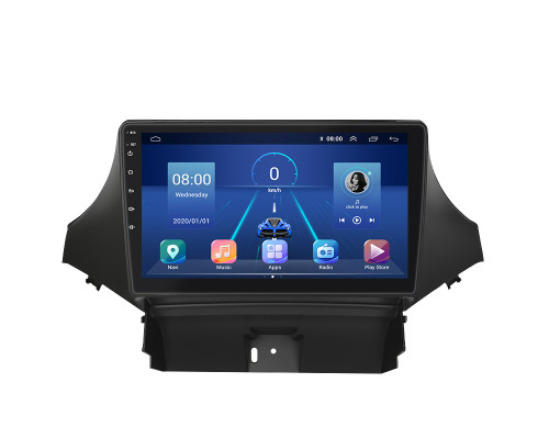 Штатная магнитола Lesko для Chevrolet Orlando I 2010-2018 экран 9" 4/32Gb 4G Wi-Fi GPS Top
