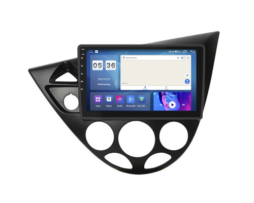Штатная магнитола Lesko для Ford Focus I (North America) 1999-2004 экран 9" 2/32Gb CarPlay 4G Wi-Fi GPS Prime