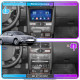 Штатная магнитола Lesko для Ford Mondeo III 2000-2003 экран 9" 4/32Gb 4G Wi-Fi GPS Top
