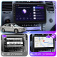 Штатная магнитола Lesko для Hyundai Azera I 2005-2011 экран 9" 4/32Gb 4G Wi-Fi GPS Top