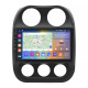 Штатная магнитола Lesko для Jeep Compass I Рестайлинг 2010-2013 экран 10" 4/64Gb CarPlay 4G Wi-Fi GPS Prime