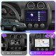 Штатная магнитола Lesko для Jeep Liberty (Patriot)  2006-2016 экран 10" 4/32Gb 4G Wi-Fi GPS Top