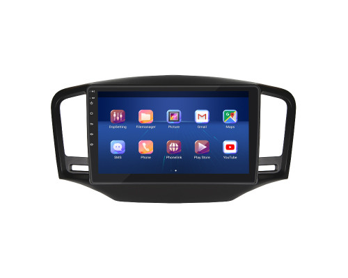 Штатная магнитола Lesko для MG 350  2010-2015 экран 9" 2/32Gb 4G Wi-Fi GPS Top
