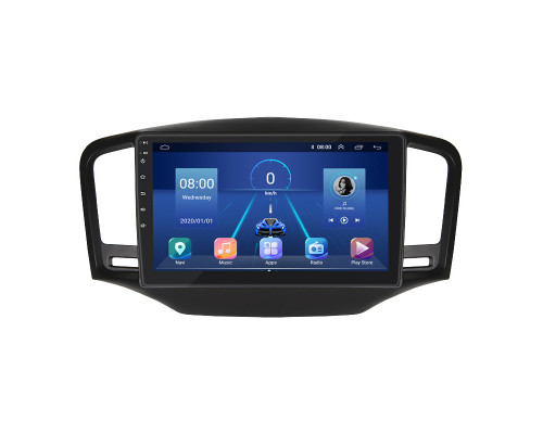 Штатная магнитола Lesko для MG 350  2010-2015 экран 9" 6/128Gb 4G Wi-Fi GPS Top