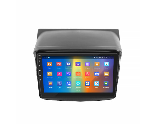 Штатная магнитола Lesko для Mitsubishi L200 IV Рестайлинг 2013-2015 экран 9" 2/32Gb CarPlay 4G Wi-Fi GPS Prime