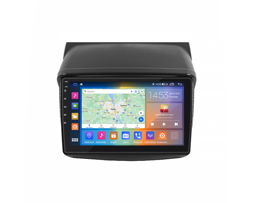 Штатная магнитола Lesko для Mitsubishi Pajero Sport II 2008-2013 экран 9" 2/32Gb CarPlay 4G Wi-Fi GPS Prime