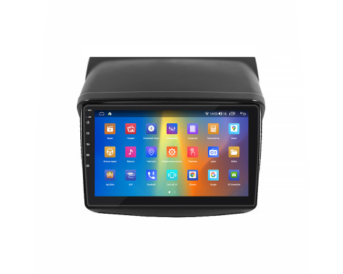 Штатная магнитола Lesko для Mitsubishi Pajero Sport II 2008-2013 экран 9" 2/32Gb CarPlay 4G Wi-Fi GPS Prime