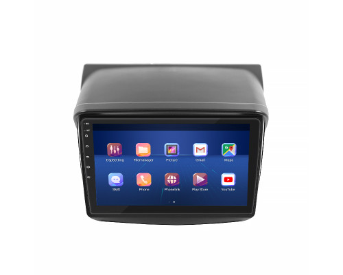 Штатная магнитола Lesko для Mitsubishi Pajero Sport II 2008-2013 экран 9" 4/64Gb 4G Wi-Fi GPS Top
