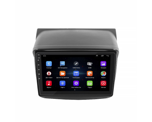 Штатная магнитола Lesko для Mitsubishi Pajero Sport II Рестайлинг 2013-2016 экран 9" 2/32Gb Wi-Fi GPS Base