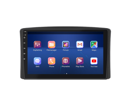 Штатная магнитола Lesko для Toyota Land Cruiser 100 Series 1998-2002 экран 9" 2/32Gb 4G Wi-Fi GPS Top