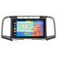 Штатная магнитола Lesko для Toyota Venza I 2008-2012 экран 9" 4/64Gb CarPlay 4G Wi-Fi GPS Prime