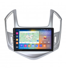 Штатная магнитола Lesko для Chevrolet Cruze I Рестайлинг 2012-2016 экран 9" 2/32Gb CarPlay 4G Wi-Fi GPS Prime