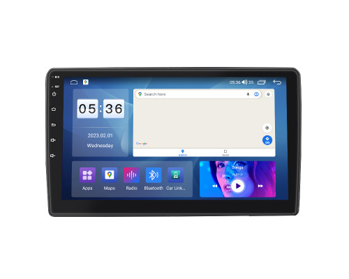 Штатная магнитола Lesko для Volkswagen Touareg I ver 2 2002-2010 экран 9" 2/32Gb CarPlay 4G Wi-Fi GPS Prime