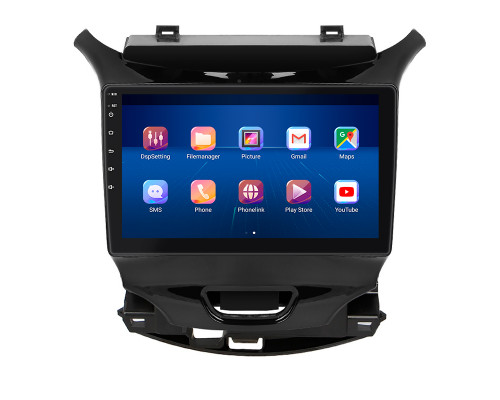 Штатная магнитола Lesko для Chevrolet Cruze II 2015-н.в. экран 9" 2/32Gb 4G Wi-Fi GPS Top