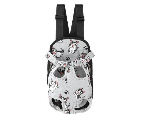 Рюкзак- кенгуру для животных SY210814 Cat Gray L