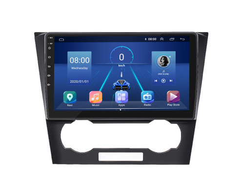 Штатная магнитола Lesko для Chevrolet Epica V250 2006-2009 экран 9" 6/128Gb 4G Wi-Fi GPS Top