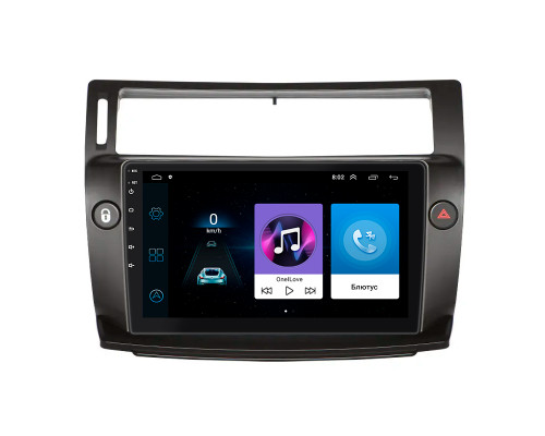 Штатная магнитола Lesko для Citroen C4 I 2004-2014 экран 9" 1/16Gb Wi-Fi GPS Base