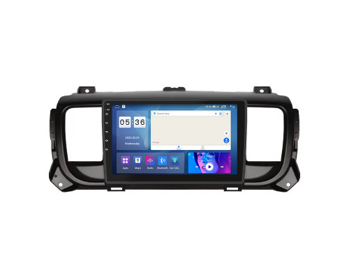 Штатная магнитола Lesko для Citroen Jumpy III 2016-н.в. экран 9" 4/64Gb CarPlay 4G Wi-Fi GPS Prime