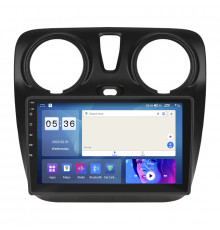 Штатная магнитола Lesko для Dacia Dokker I ver 2 2012-2017 экран 9" 4/64Gb CarPlay 4G Wi-Fi GPS Prime