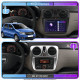 Штатная магнитола Lesko для Dacia Sandero II ver 2 2012-2016 экран 9" 2/32Gb Wi-Fi GPS Base