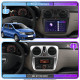 Штатная магнитола Lesko для Dacia Sandero II ver 2 2012-2016 экран 9" 2/32Gb 4G Wi-Fi GPS Top