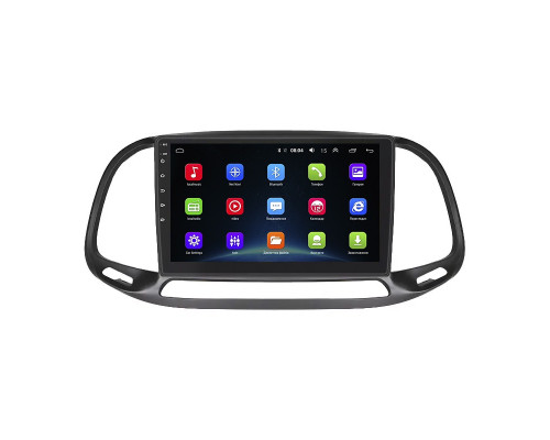 Штатная магнитола Lesko для Fiat Doblo II Рестайлинг 2015-н.в. экран 9" 2/32Gb Wi-Fi GPS Base