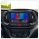 Штатная магнитола Lesko для Fiat Doblo II Рестайлинг 2015-н.в. экран 9" 6/128Gb 4G Wi-Fi GPS Top
