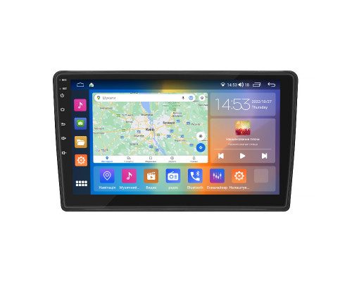 Штатная магнитола Lesko для Fiat Scudo II 2007-2016 экран 9" 4/64Gb CarPlay 4G Wi-Fi GPS Prime