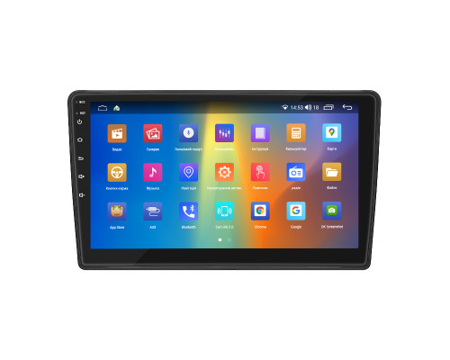 Штатная магнитола Lesko для Fiat Scudo II 2007-2016 экран 9" 4/64Gb CarPlay 4G Wi-Fi GPS Prime