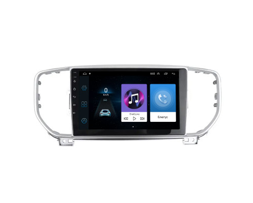 Штатная магнитола Lesko для Kia Sportage IV ver 2 2016-2018 экран 9" 1/16Gb Wi-Fi GPS Base