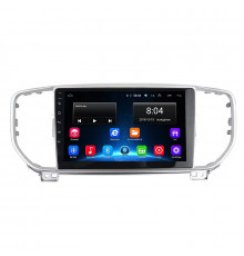 Штатная магнитола Lesko для Kia Sportage IV ver 2 2016-2018 экран 9" 2/32Gb Wi-Fi GPS Base
