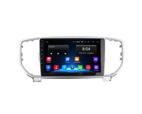 Штатная магнитола Lesko для Kia Sportage IV ver 2 2016-2018 экран 9" 2/32Gb Wi-Fi GPS Base