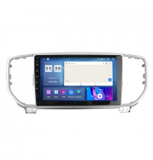 Штатная магнитола Lesko для Kia Sportage IV ver 2 2016-2018 экран 9" 2/32Gb CarPlay 4G Wi-Fi GPS Prime