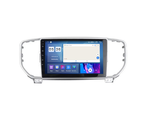 Штатная магнитола Lesko для Kia Sportage IV ver 2 2016-2018 экран 9" 2/32Gb CarPlay 4G Wi-Fi GPS Prime