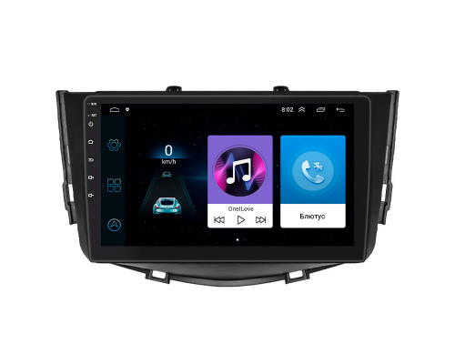 Штатная магнитола Lesko для Lifan X60 I Рестайлинг 2 2016-н.в. экран 9" 1/16Gb Wi-Fi GPS Base