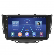 Штатная магнитола Lesko для Lifan X60 I Рестайлинг 2015-2016 экран 9" 4/64Gb 4G Wi-Fi GPS Top
