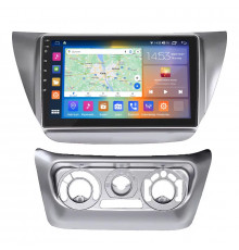 Штатная магнитола Lesko для Mitsubishi Lancer Evolution VIII 2003-2005 экран 9" 2/32Gb CarPlay 4G Wi-Fi GPS Prime
