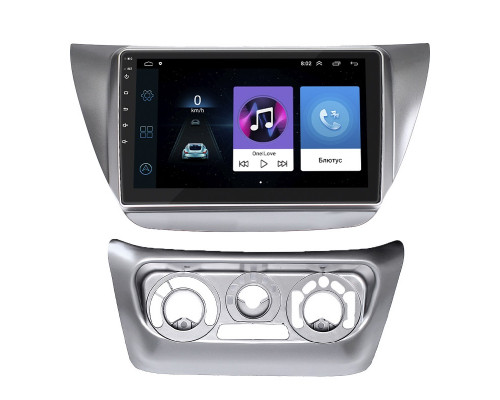 Штатная магнитола Lesko для Mitsubishi Lancer IX 2000-2007 экран 9" 1/16Gb Wi-Fi GPS Base