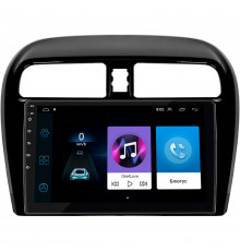Штатная магнитола Lesko для Mitsubishi Mirage VI Рестайлинг 2 2019-н.в. экран 9" 1/16Gb Wi-Fi GPS Base