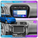 Штатная магнитола Lesko для Mitsubishi Mirage VI Рестайлинг 2 2019-н.в. экран 9" 2/32Gb CarPlay 4G Wi-Fi GPS Prime